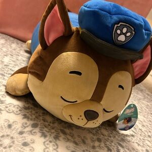 NEW Squishmallows SleepAMallows 18” Inch Paw Patrol Chase HUGE Squishmallow